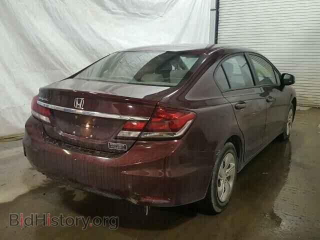 2013 HONDA CIVIC - VIN: 19XFB2F50DE052504 - Фото 4