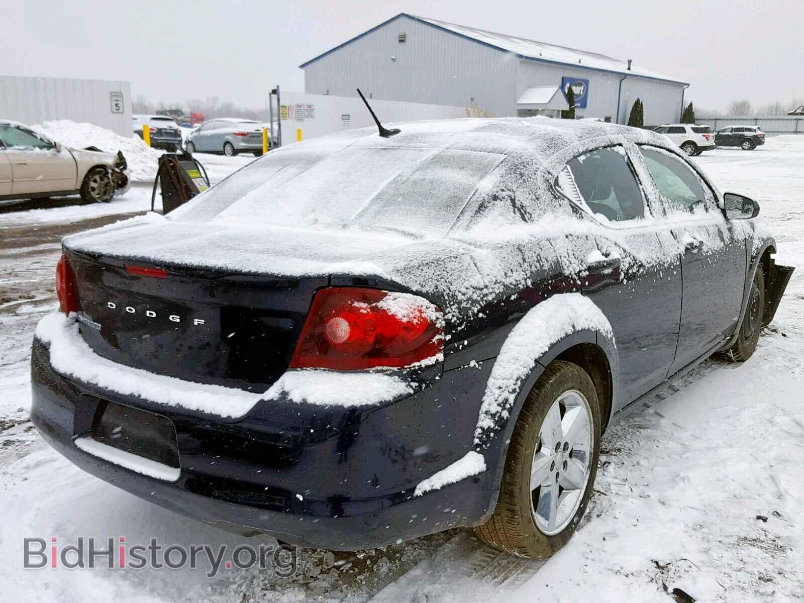 2013 DODGE AVENGER - VIN: 1C3CDZAB9DN551207 - Фото 4