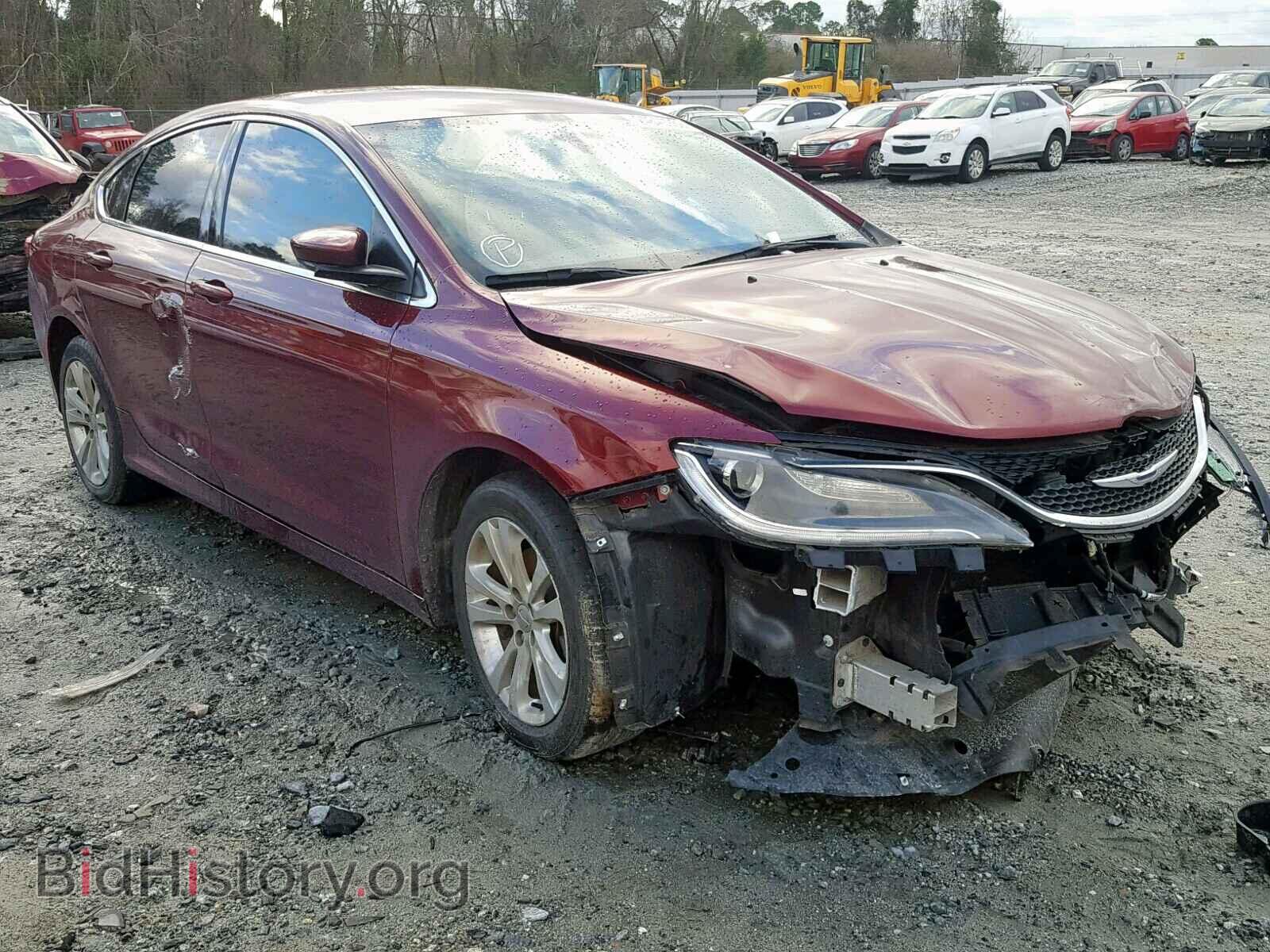 Photo 1C3CCCAB1FN658061 - CHRYSLER 200 2015