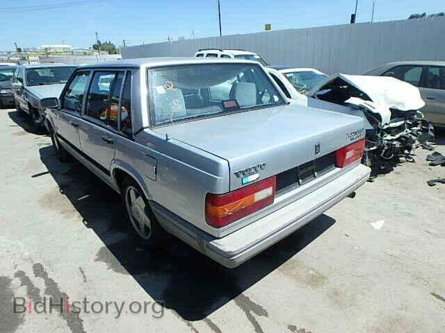 1990 VOLVO 740 - VIN: YV1FA8747L2486016 - Фото 3