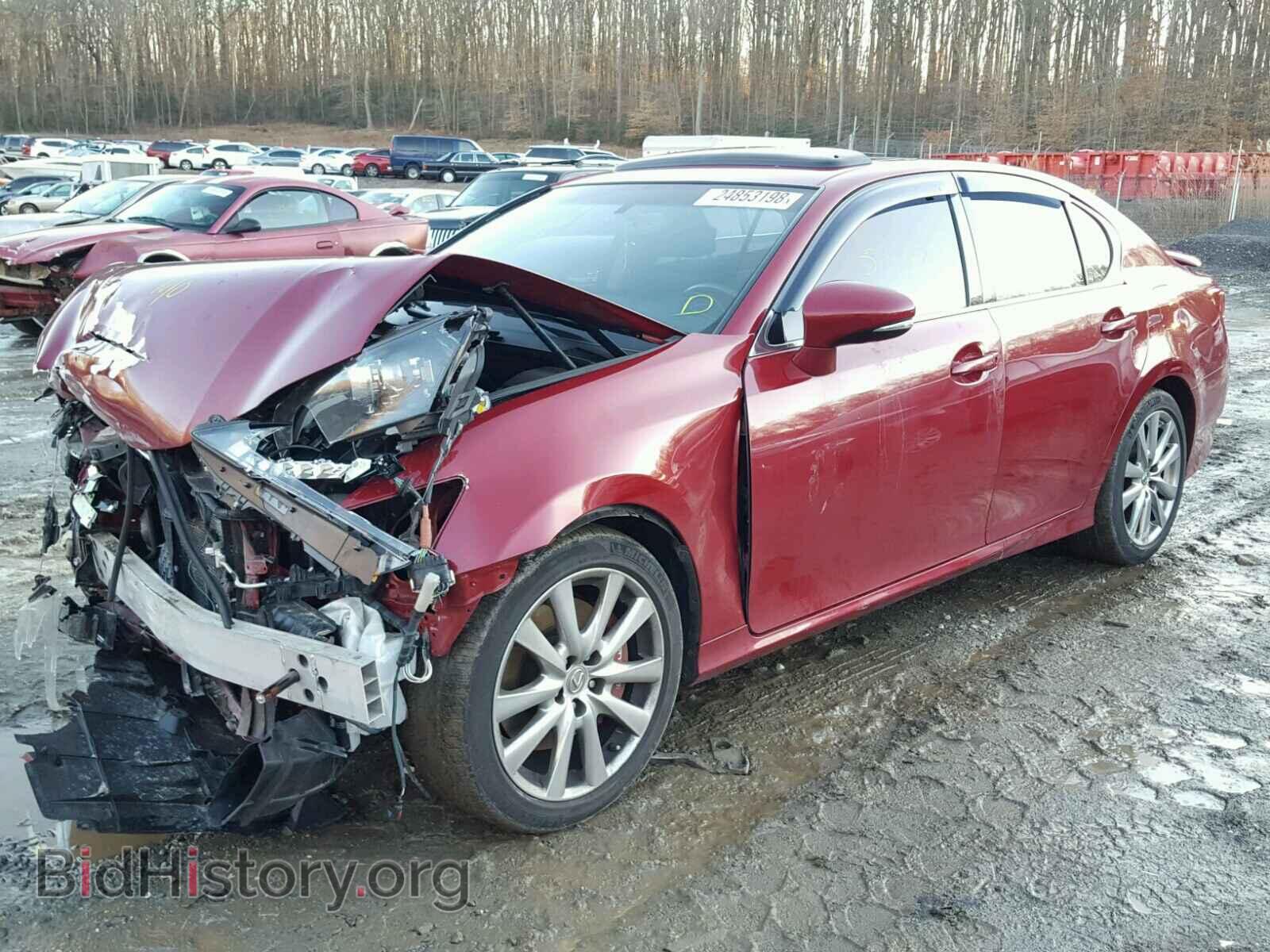 2013 LEXUS GS350 - VIN: JTHCE1BL1D5014167 - Фото 2