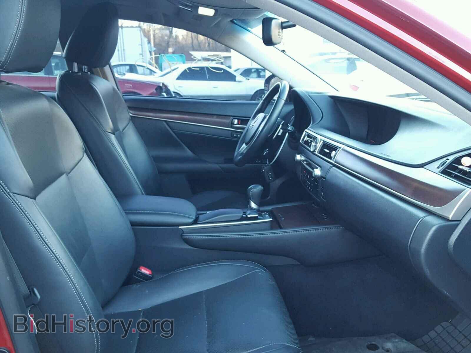2013 LEXUS GS350 - VIN: JTHCE1BL1D5014167 - Фото 5