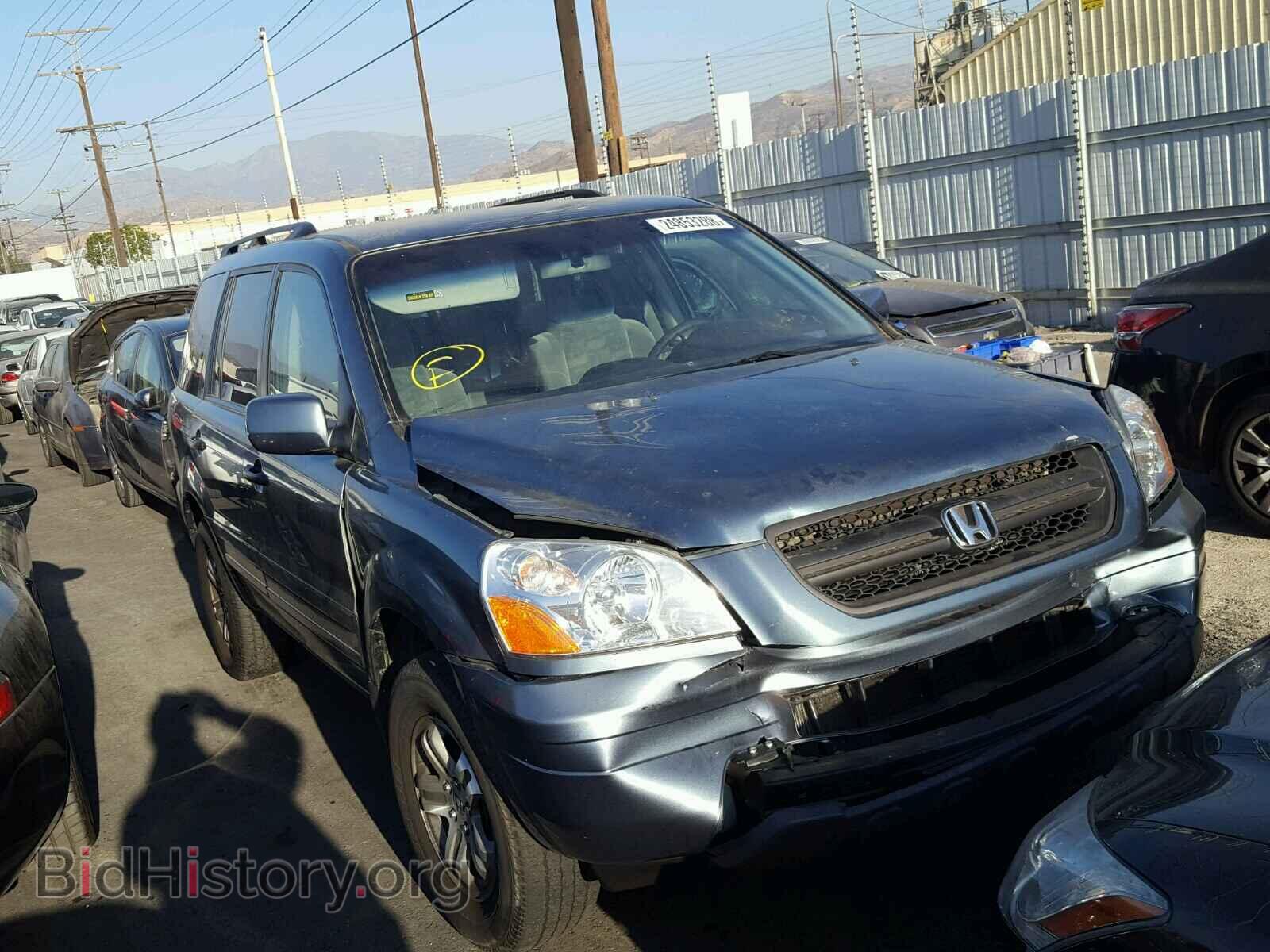 Photo 5FNYF18465B057682 - HONDA PILOT 2005