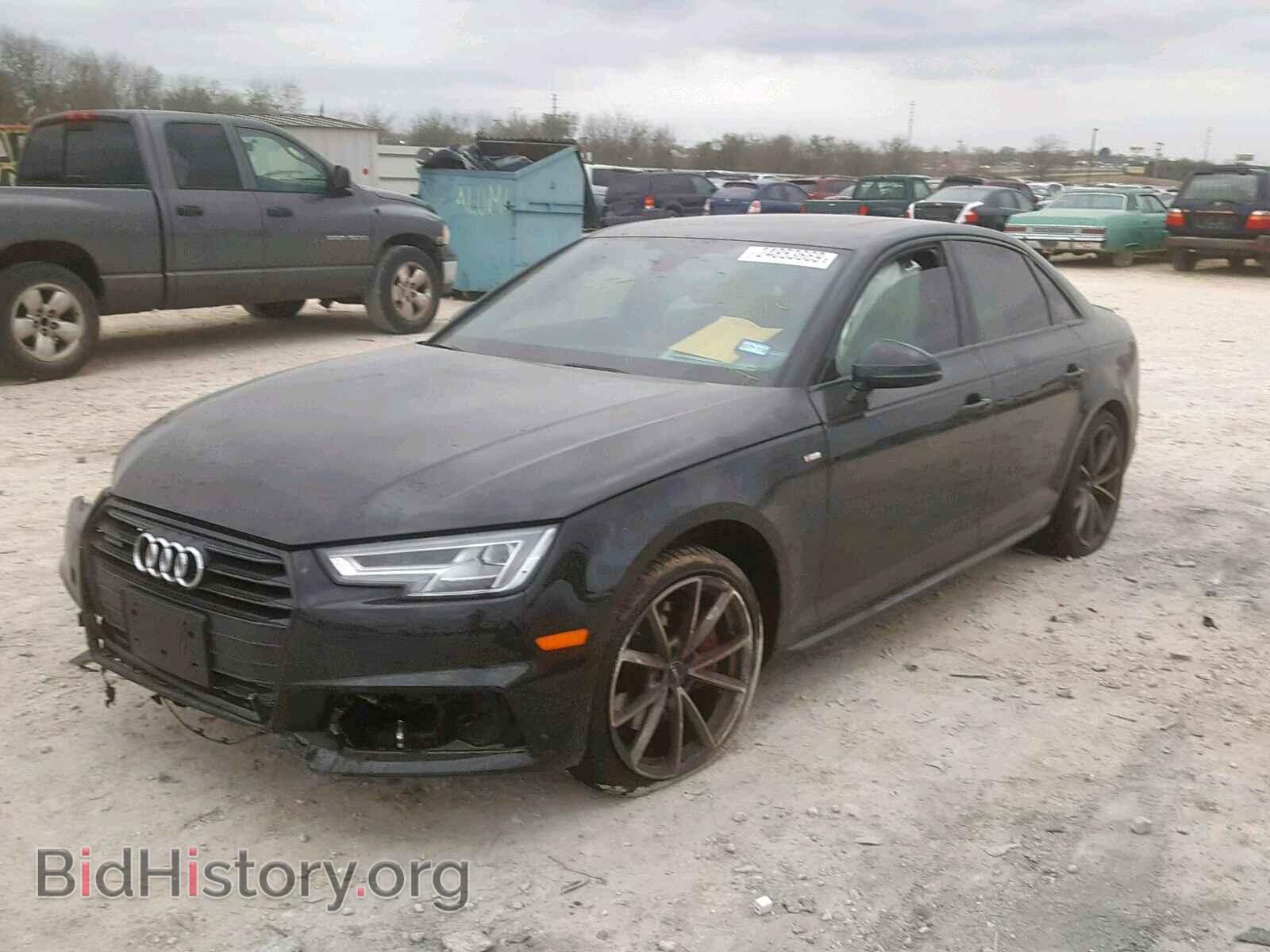 2018 AUDI A4 - VIN: WAUENAF4XJA067396 - Фото 2