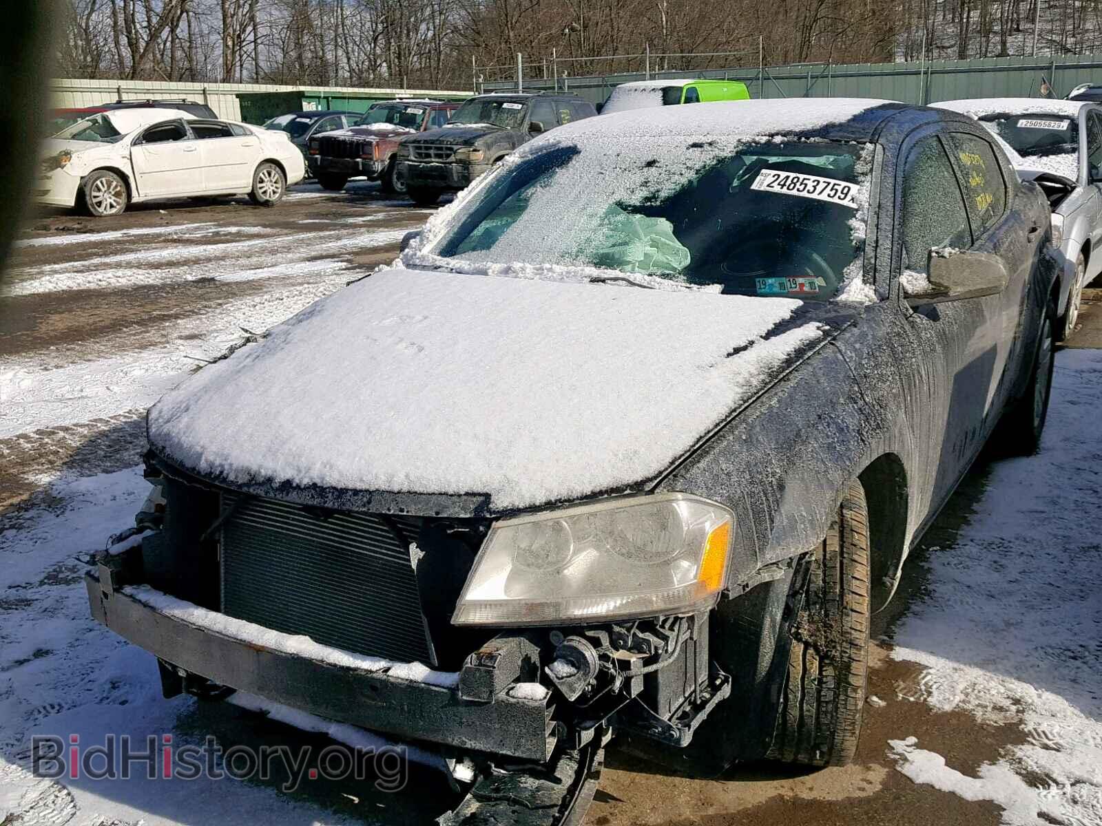 2014 DODGE AVENGER - VIN: 1C3CDZAB2EN228330 - Фото 2