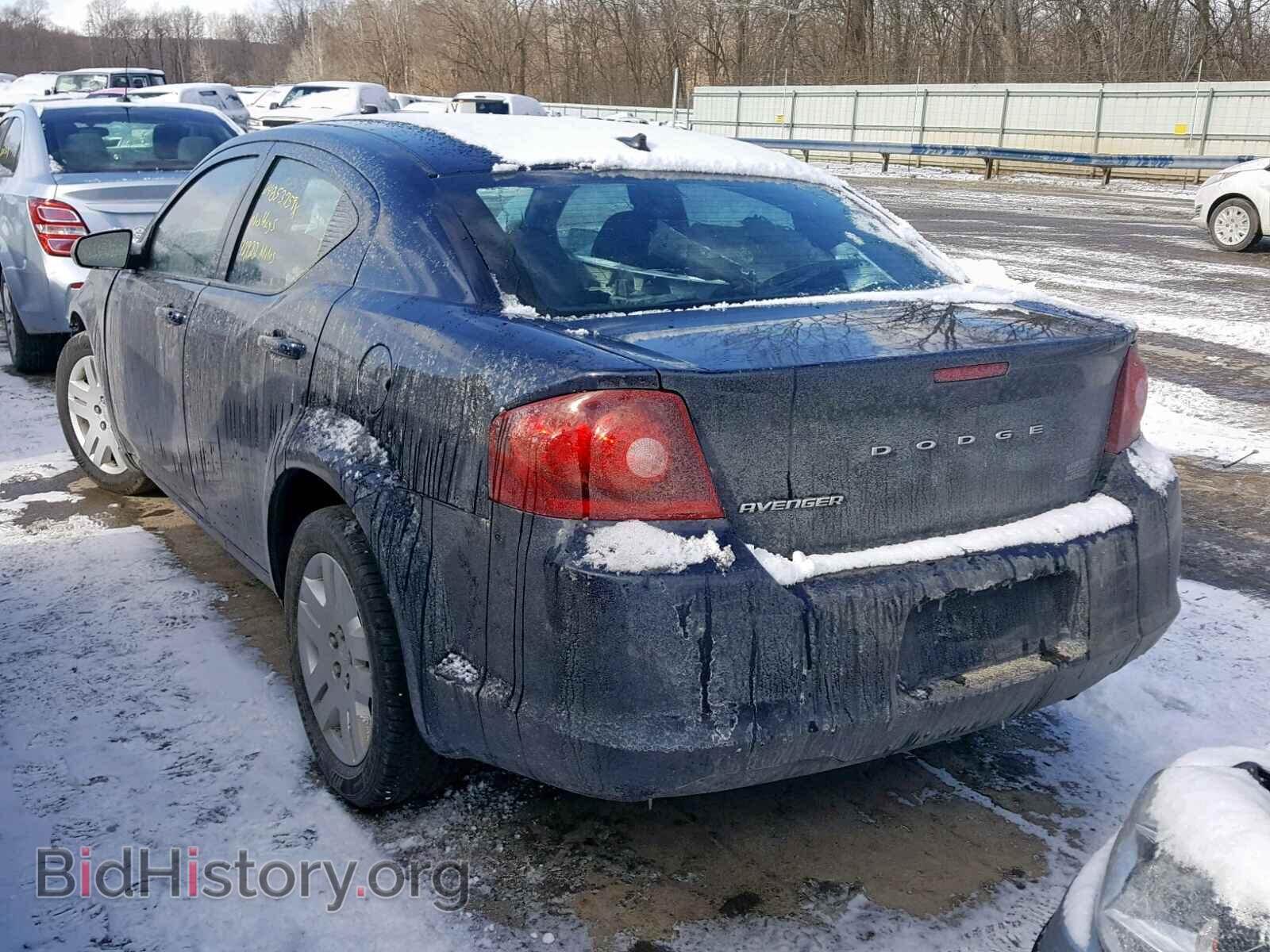2014 DODGE AVENGER - VIN: 1C3CDZAB2EN228330 - Фото 3