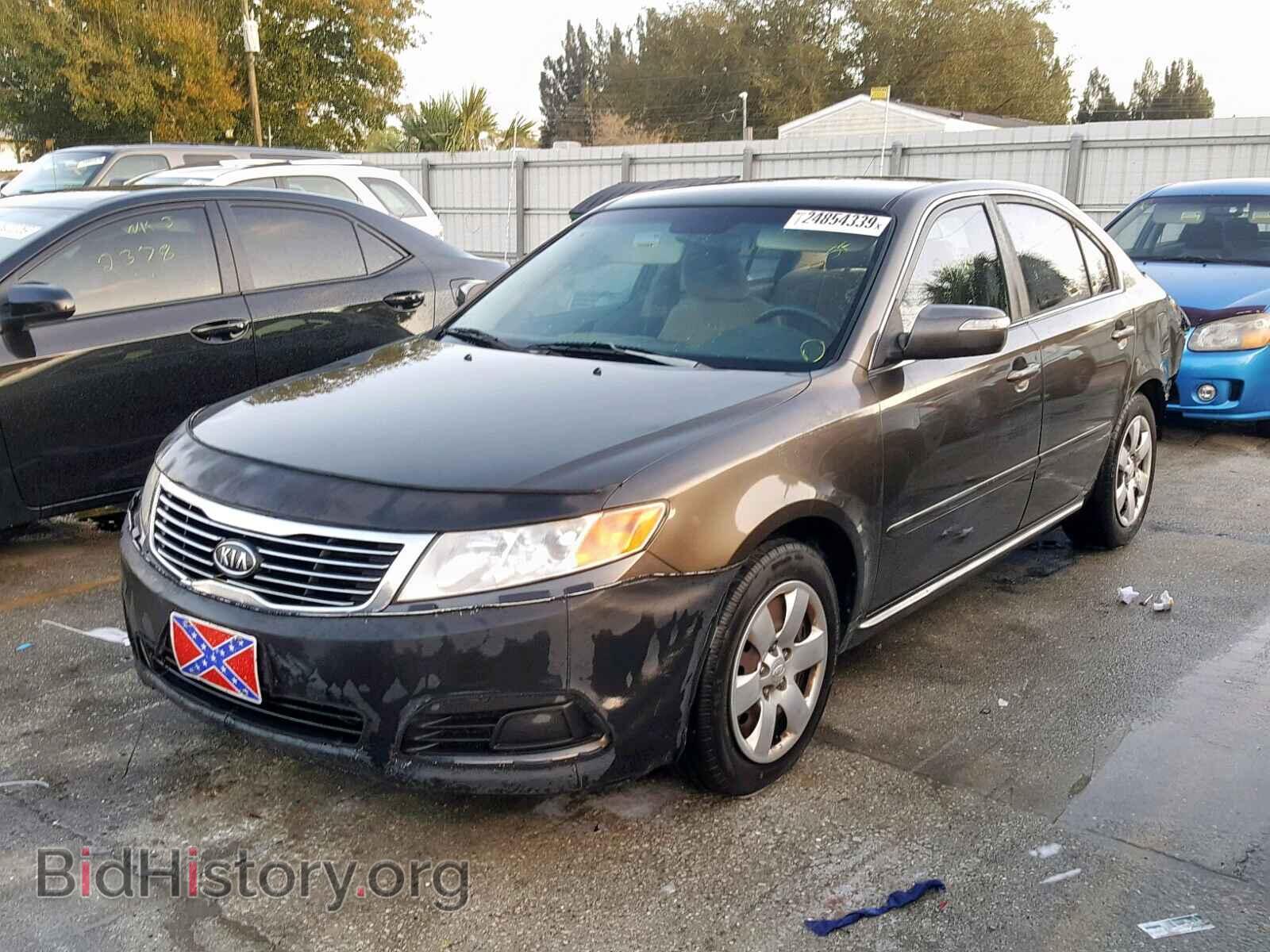 2009 KIA OPTIMA - VIN: KNAGE228795296209 - Фото 2
