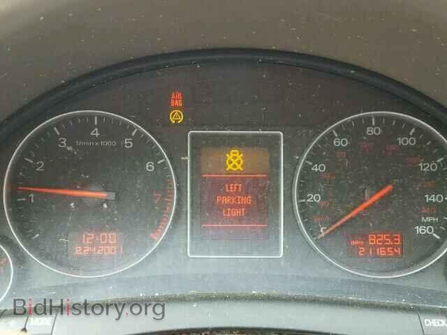 2002 AUDI A4 - VIN: WAULC68E02A191159 - Фото 8