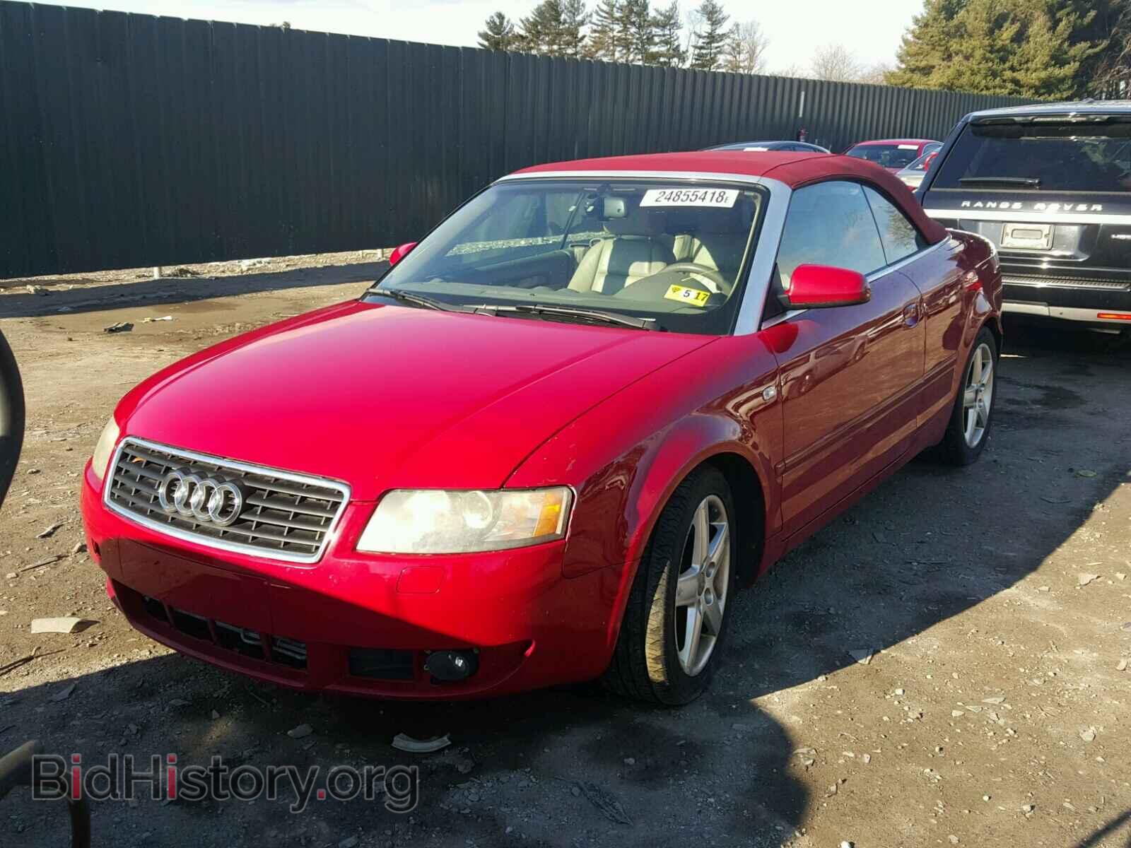 2005 AUDI A4 - VIN: WAUAC48H55K009377 - Фото 2