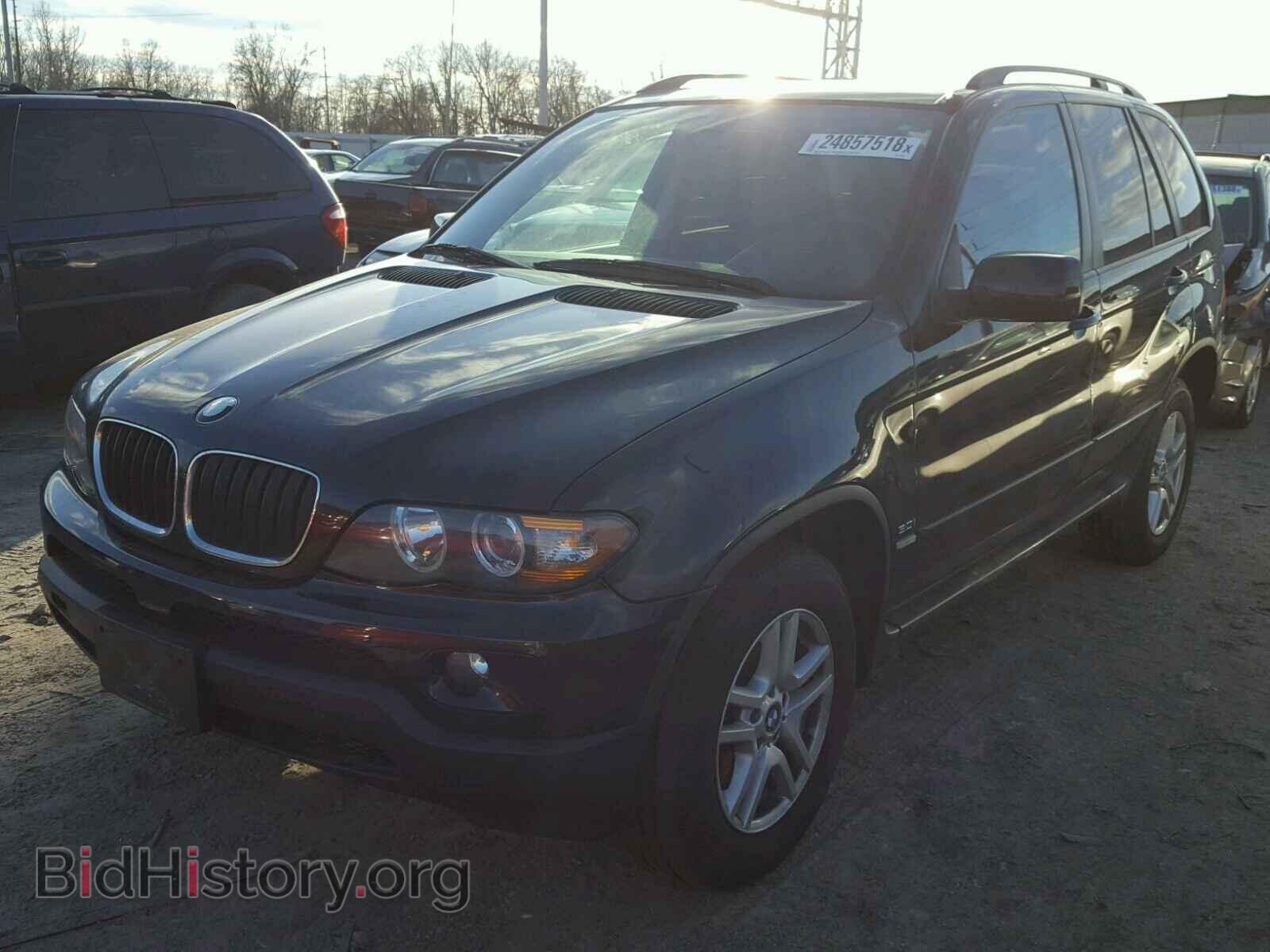 2005 BMW X5 - VIN: 5UXFA13525LY03613 - Фото 2