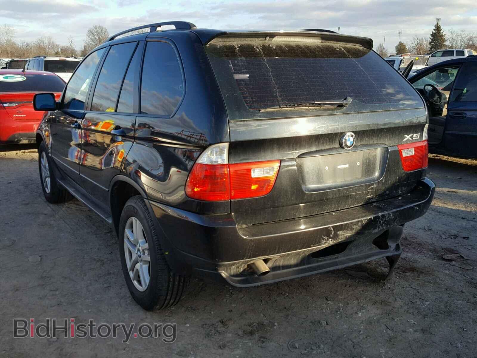 2005 BMW X5 - VIN: 5UXFA13525LY03613 - Фото 3