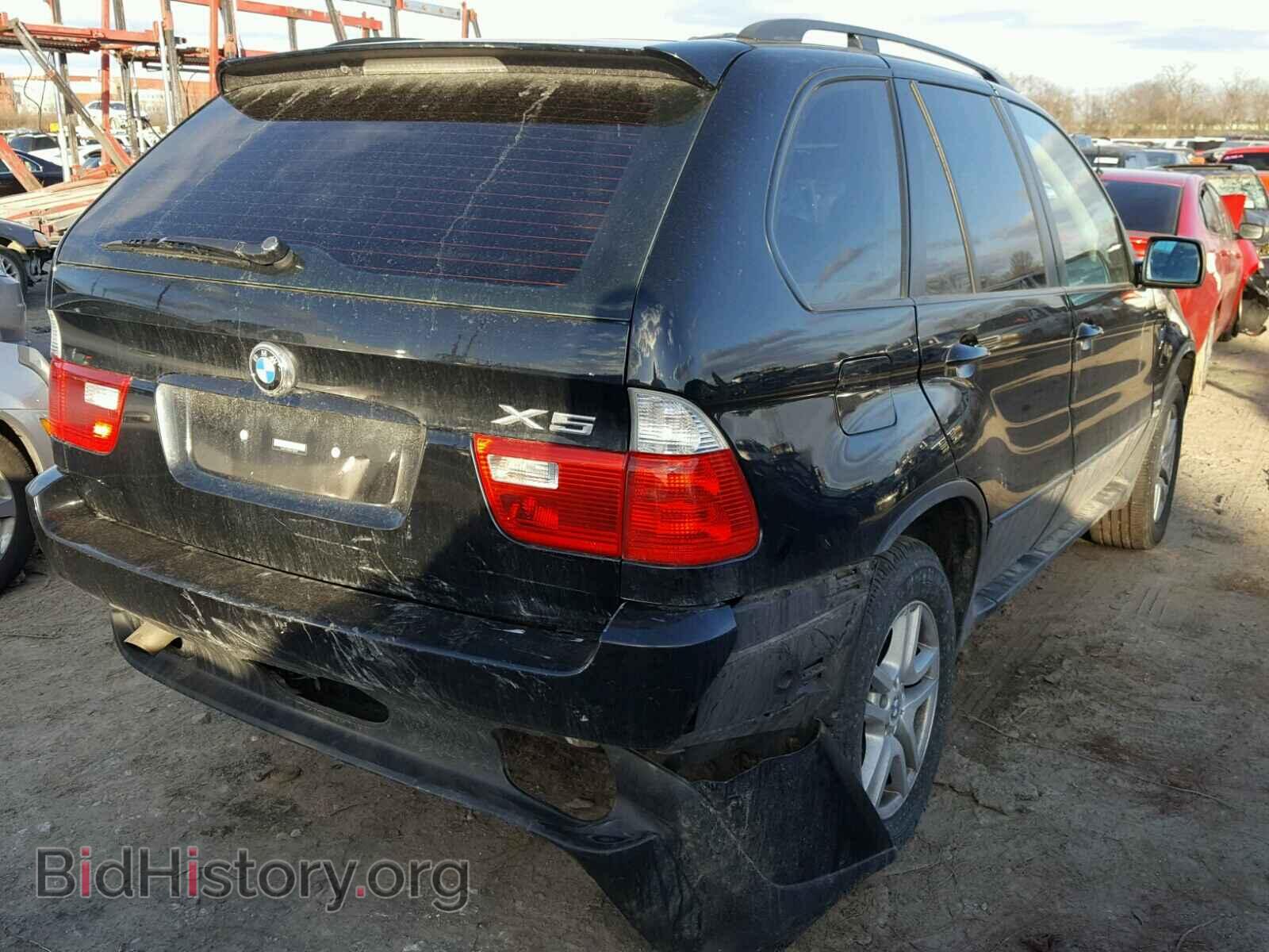 2005 BMW X5 - VIN: 5UXFA13525LY03613 - Фото 4