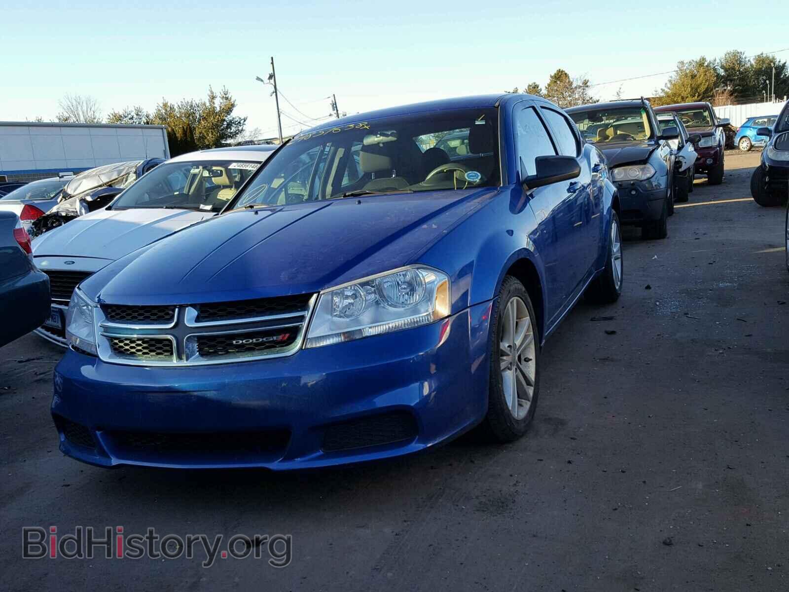 2012 DODGE AVENGER - VIN: 1C3CDZAG5CN281242 - Фото 2