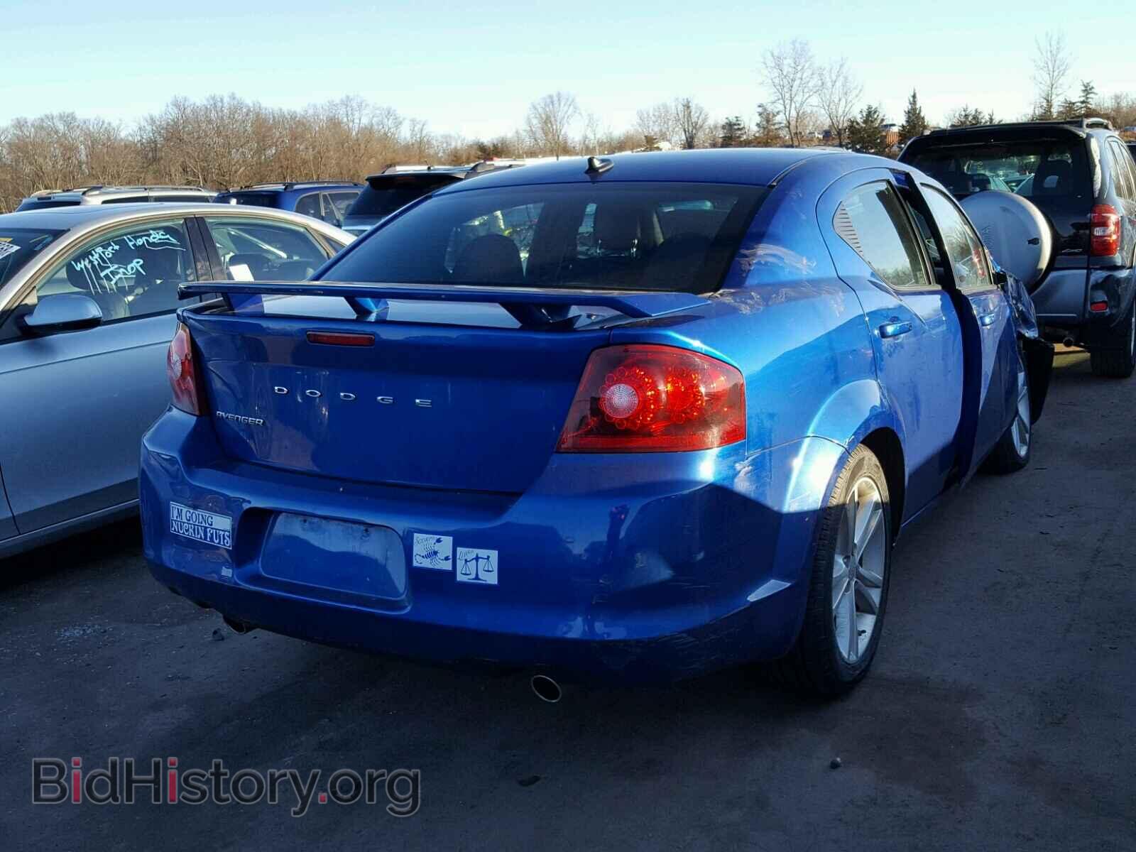 2012 DODGE AVENGER - VIN: 1C3CDZAG5CN281242 - Фото 4