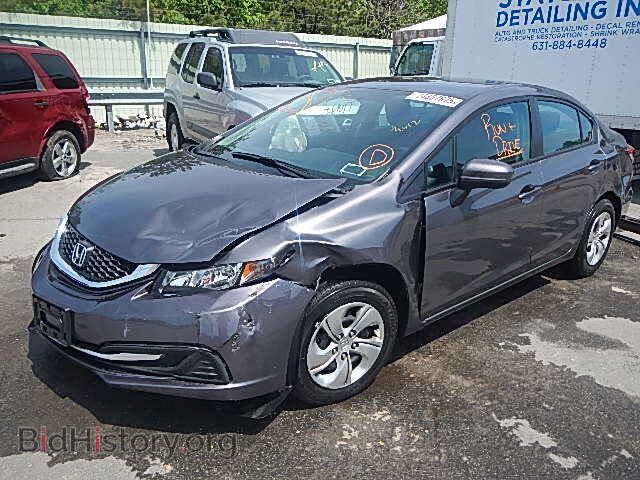 2014 HONDA CIVIC - VIN: 2HGFB2F56EH542873 - Фото 2