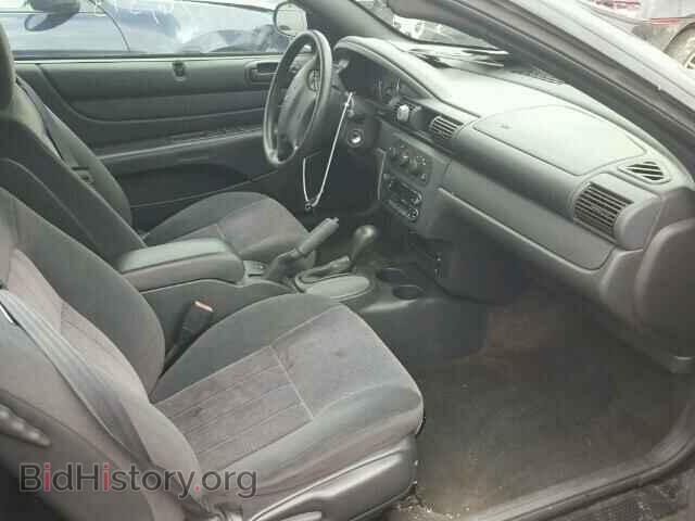 2004 CHRYSLER SEBRING - VIN: 1C3EL45R84N133081 - Фото 5