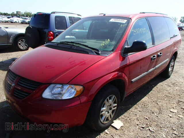 2007 DODGE CARAVAN - VIN: 1D4GP24RX7B186677 - Фото 2
