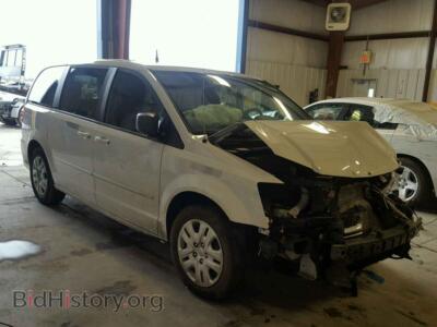 2016 Dodge CARAVAN Grand Cara, white — VIN 2C4RDGBG9GR358390, Copart