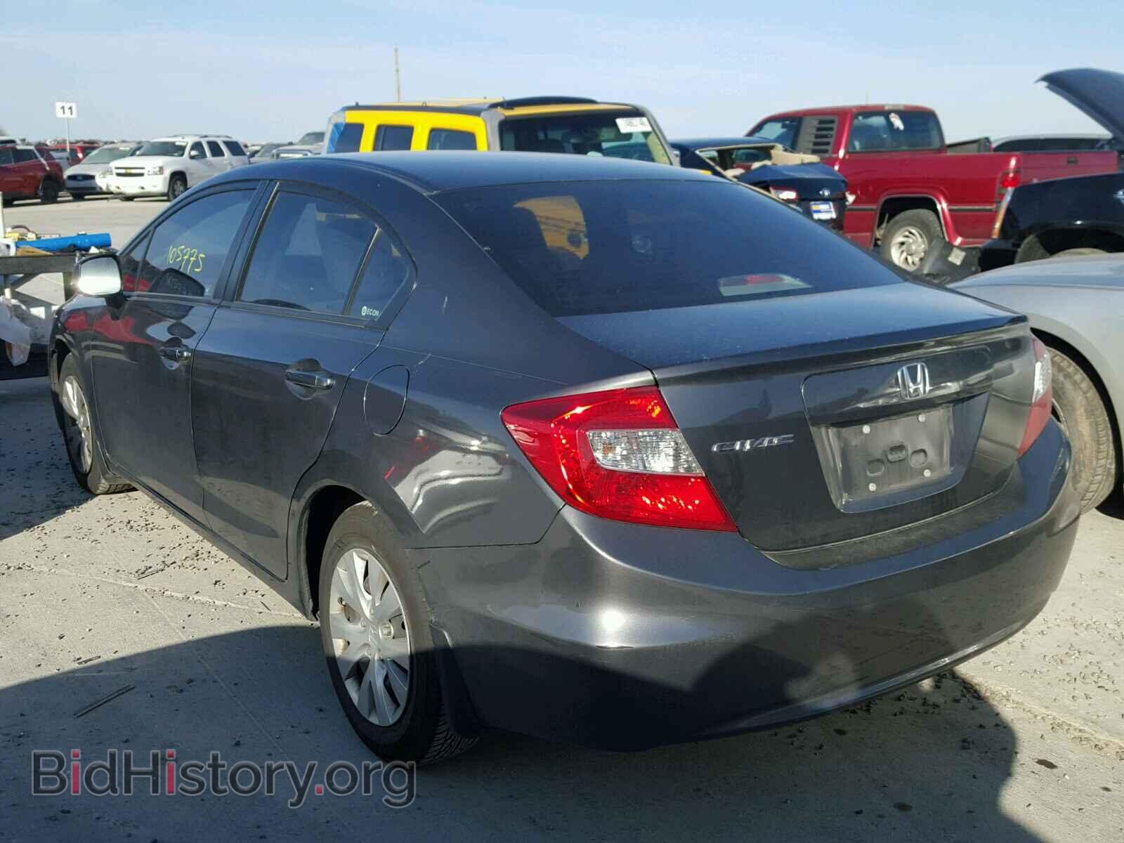 2012 HONDA CIVIC - VIN: 2HGFB2F58CH555573 - Фото 3