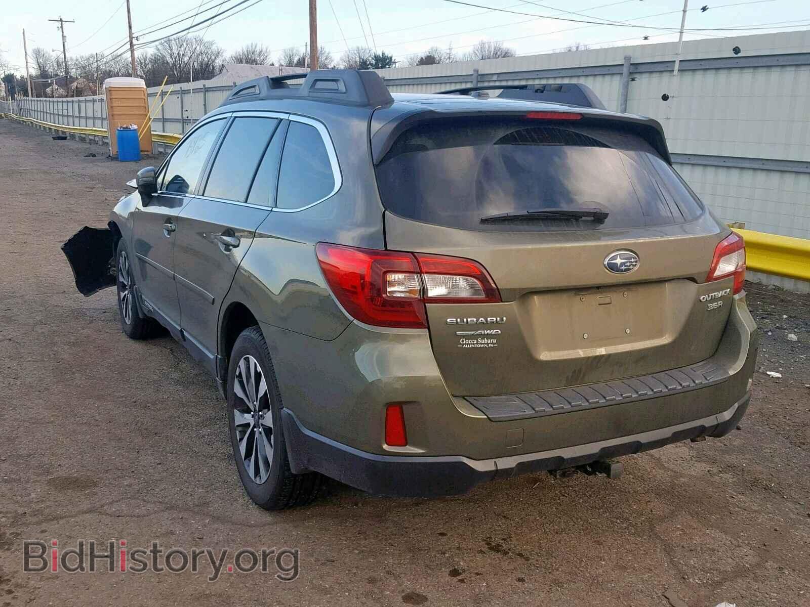 2015 SUBARU OUTBACK 3. - VIN: 4S4BSELC3F3208639 - Фото 3
