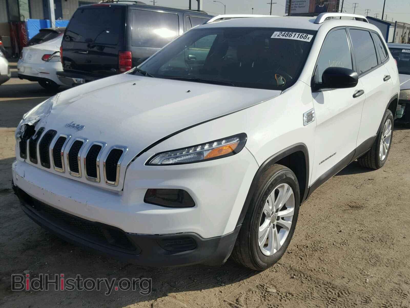 2015 JEEP CHEROKEE - VIN: 1C4PJLAB7FW706501 - Фото 2