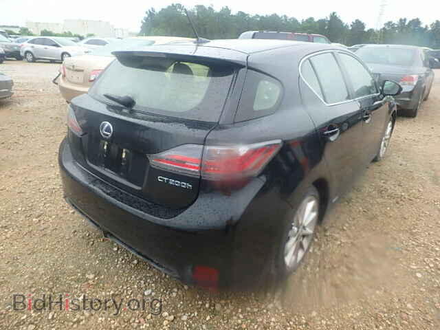 2012 LEXUS CT 200 - VIN: JTHKD5BH5C2095708 - Фото 4