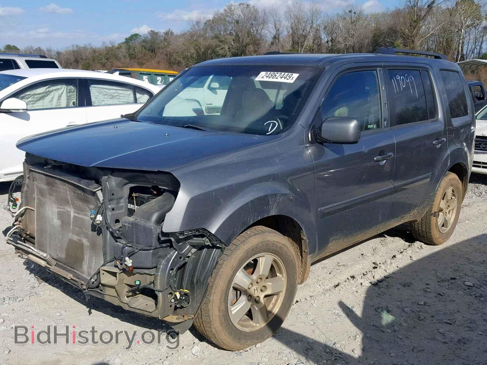 2009 HONDA PILOT EX - VIN: 5FNYF48489B002609 - Фото 2