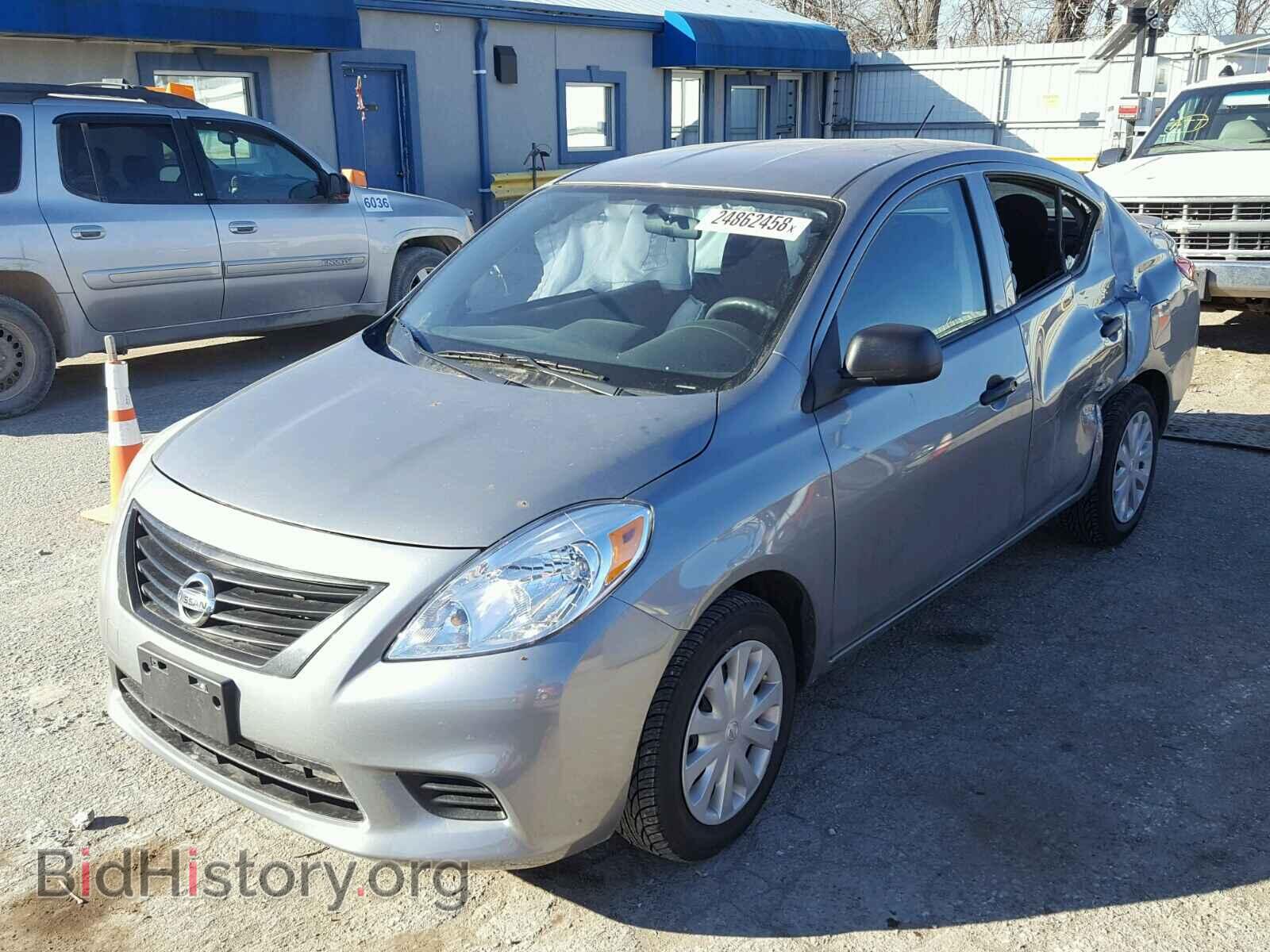 2013 NISSAN VERSA - VIN: 3N1CN7AP9DL848165 - Фото 2