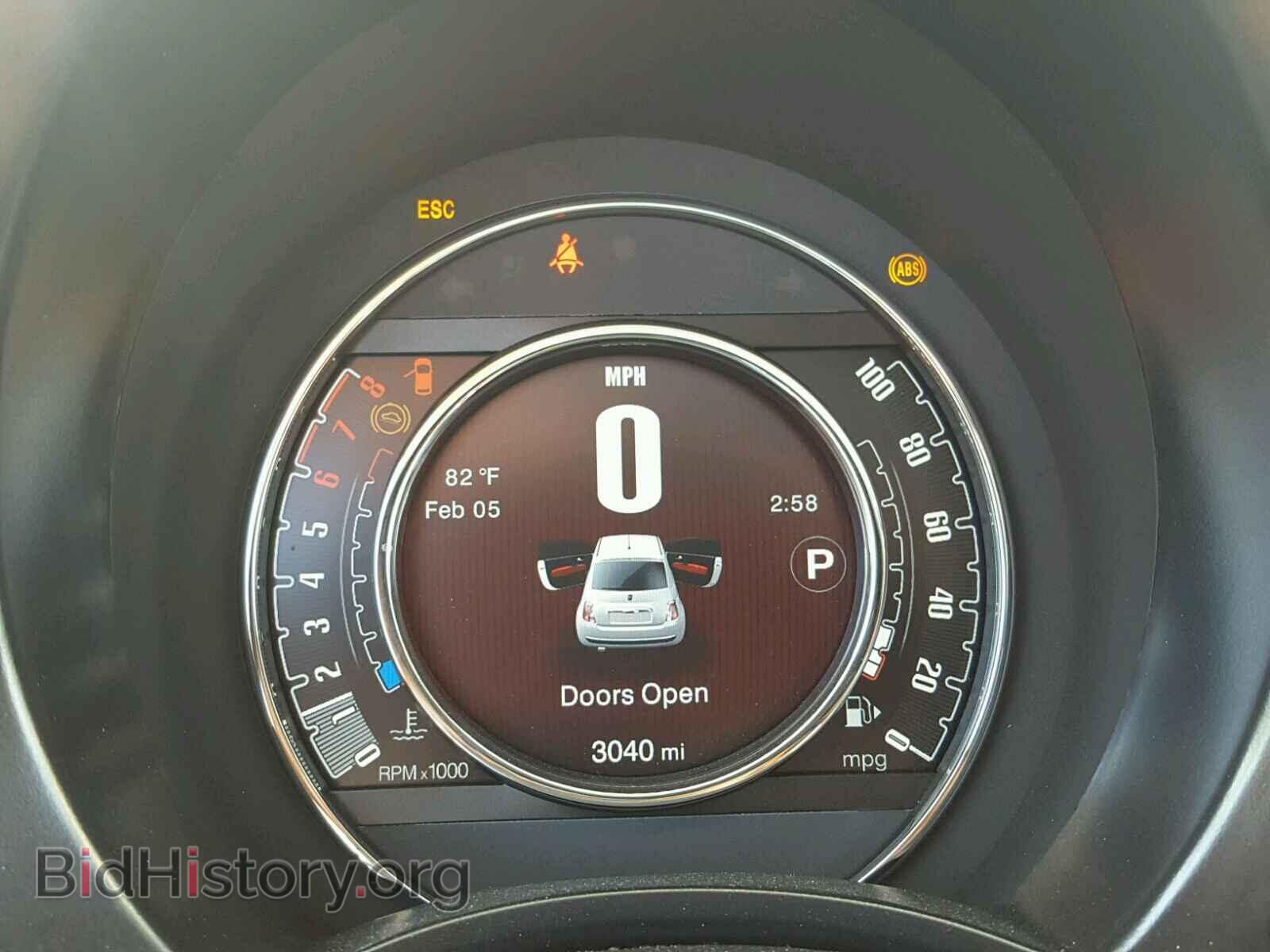2017 FIAT 500 - VIN: 3C3CFFKRXHT671236 - Фото 8