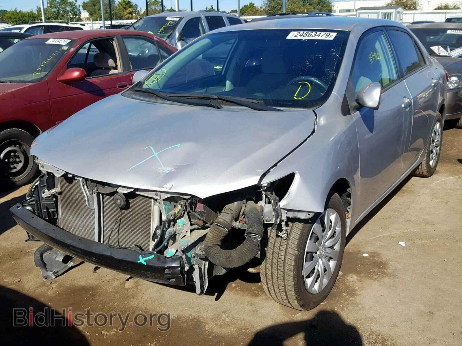 2012 TOYOTA COROLLA BA - VIN: 2T1BU4EE7CC807747 - Фото 2