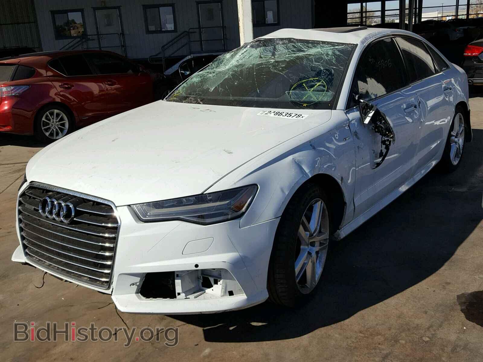 2016 AUDI A6 - VIN: WAUGFAFC7GN129318 - Фото 2