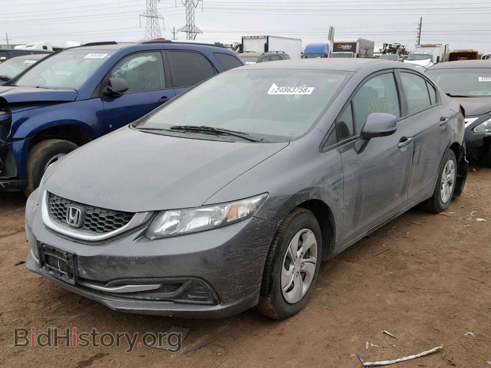 2013 HONDA CIVIC - VIN: 19XFB2F57DE099447 - Фото 2