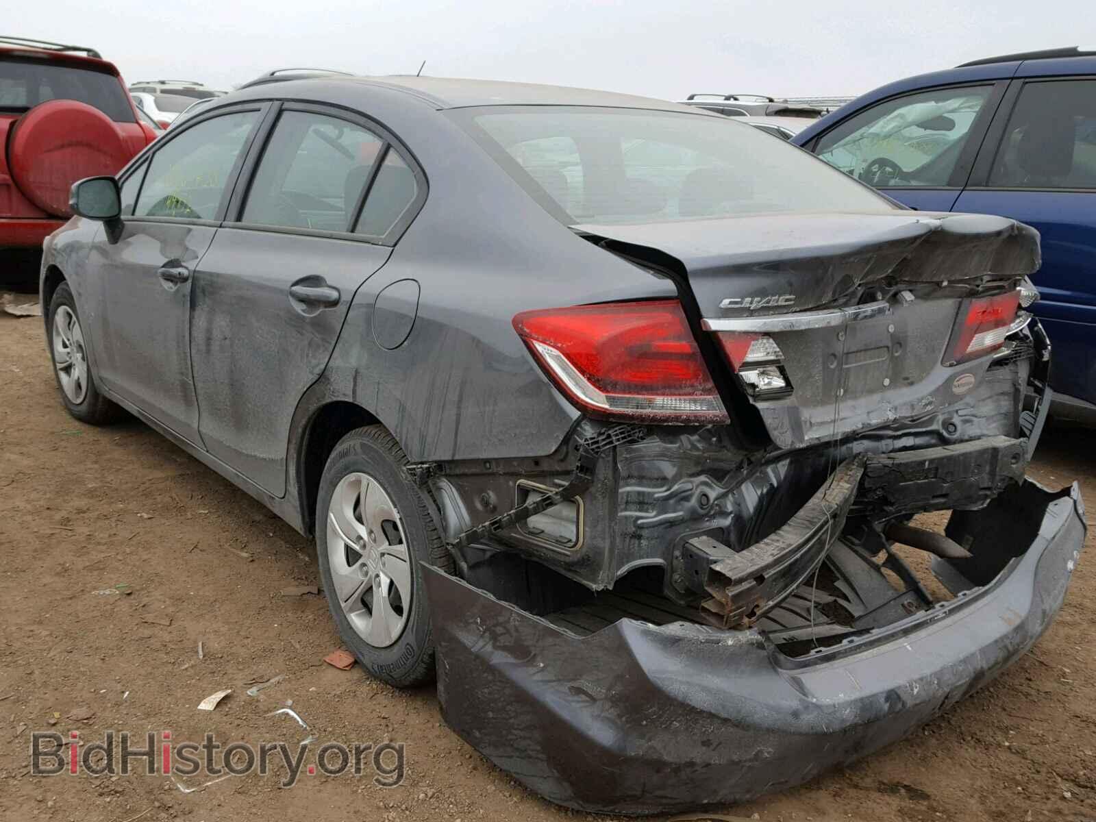 2013 HONDA CIVIC - VIN: 19XFB2F57DE099447 - Фото 3