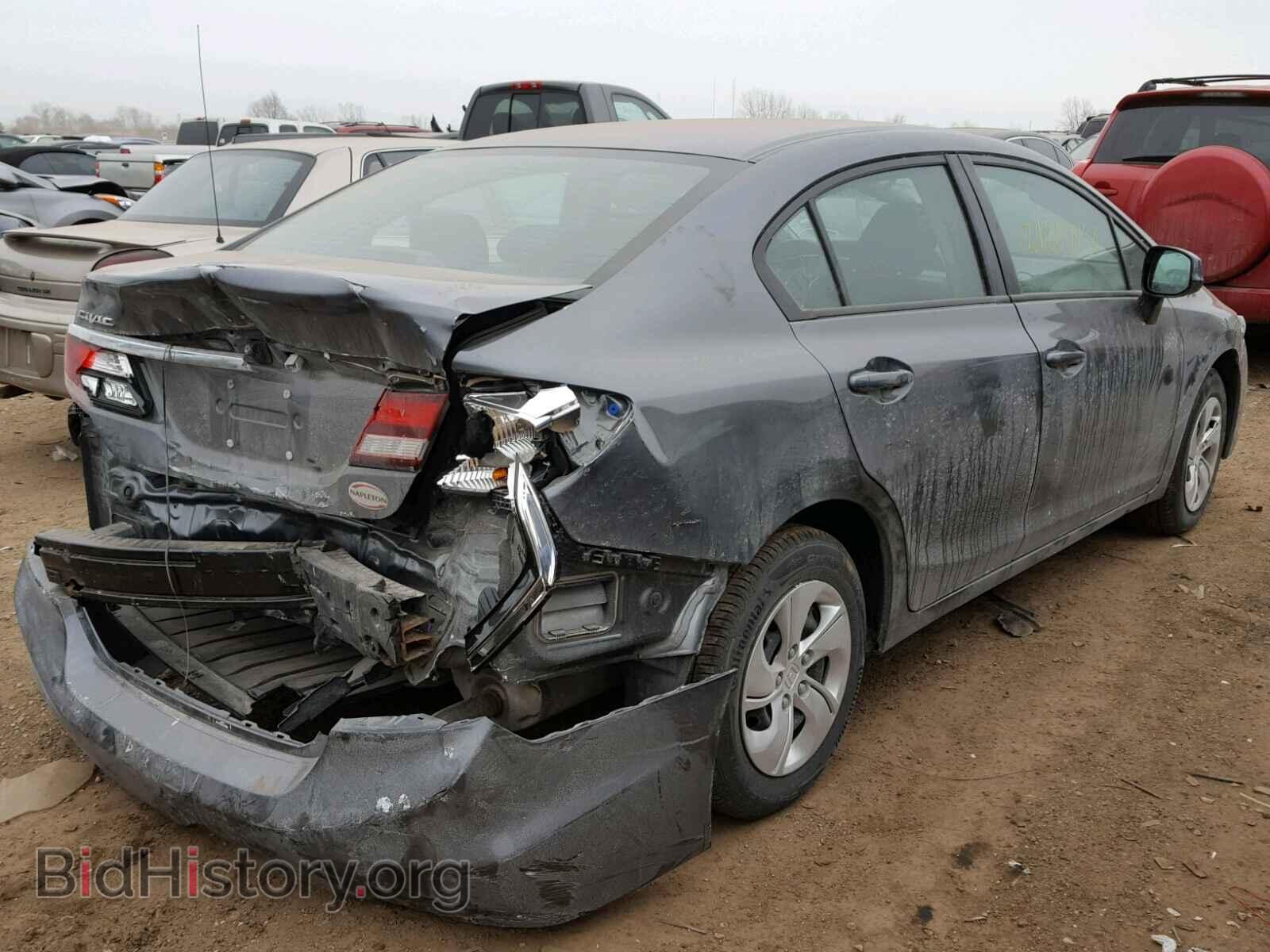 2013 HONDA CIVIC - VIN: 19XFB2F57DE099447 - Фото 4