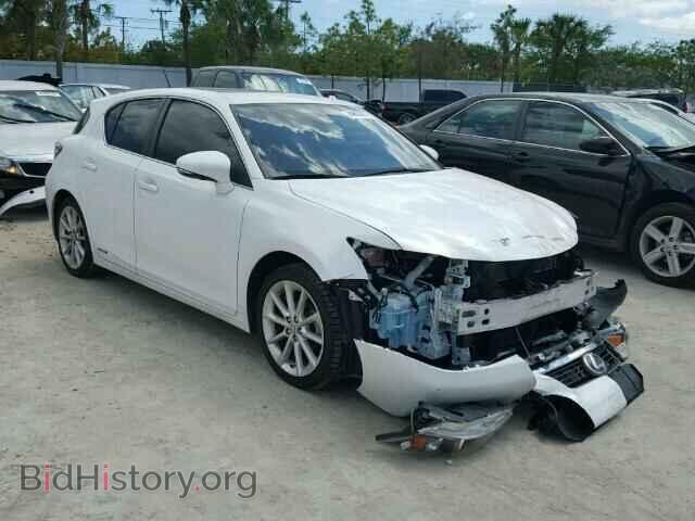 Фотография JTHKD5BHXC2093131 - LEXUS CT 200 2012