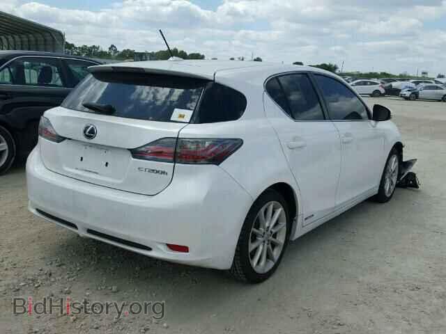 2012 LEXUS CT 200 - VIN: JTHKD5BHXC2093131 - Фото 4