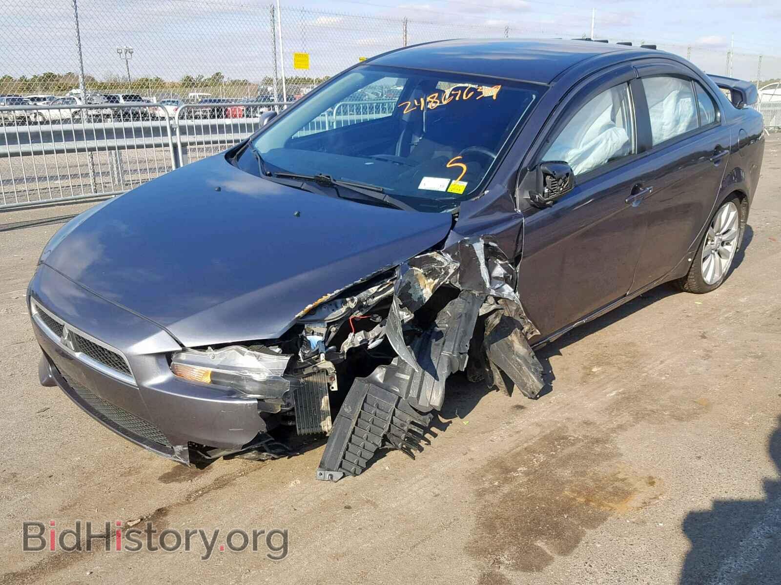 2010 MITSUBISHI LANCER - VIN: JA32U8FW2AU033646 - Фото 2