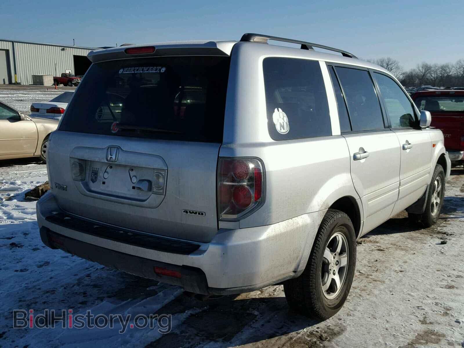 2007 HONDA PILOT - VIN: 5FNYF18727B001851 - Фото 4