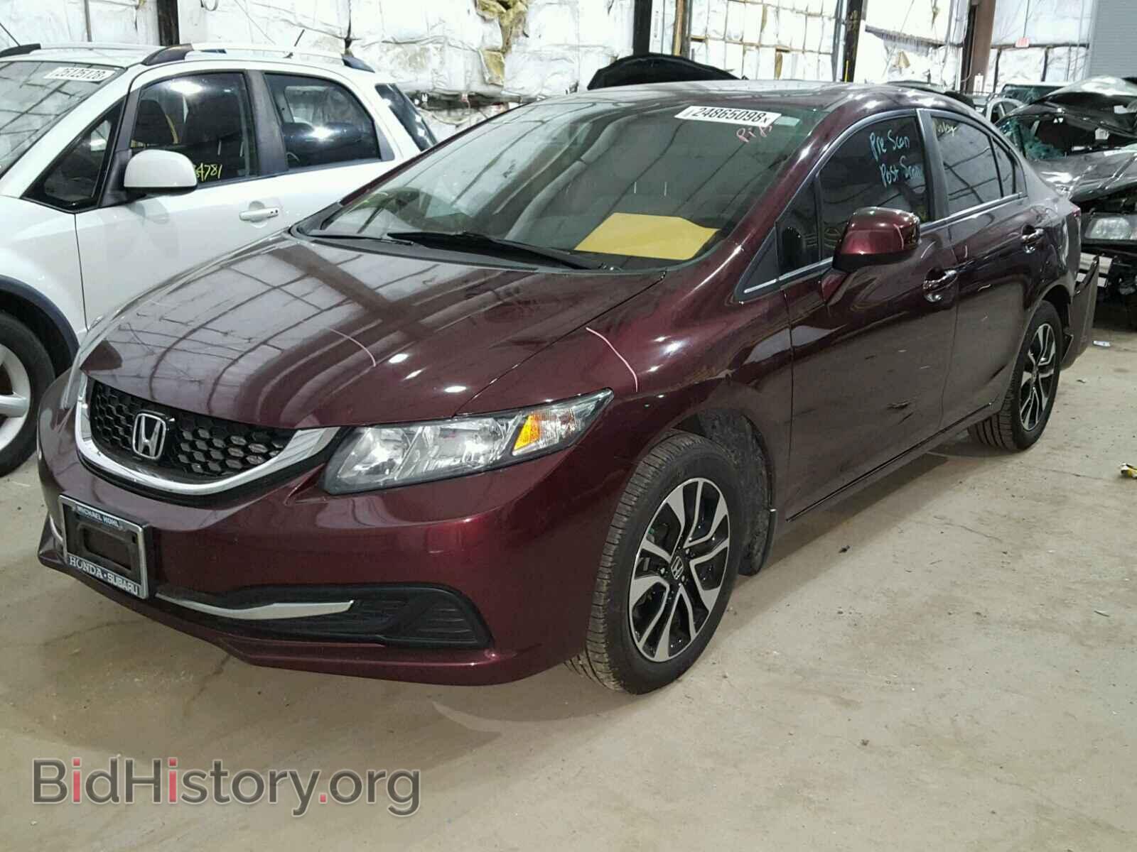 2013 HONDA CIVIC - VIN: 19XFB2F86DE073691 - Фото 2