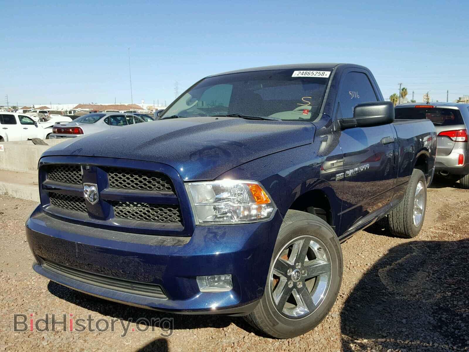2012 DODGE RAM 1500 - VIN: 3C6JD6AT3CG200883 - Фото 2