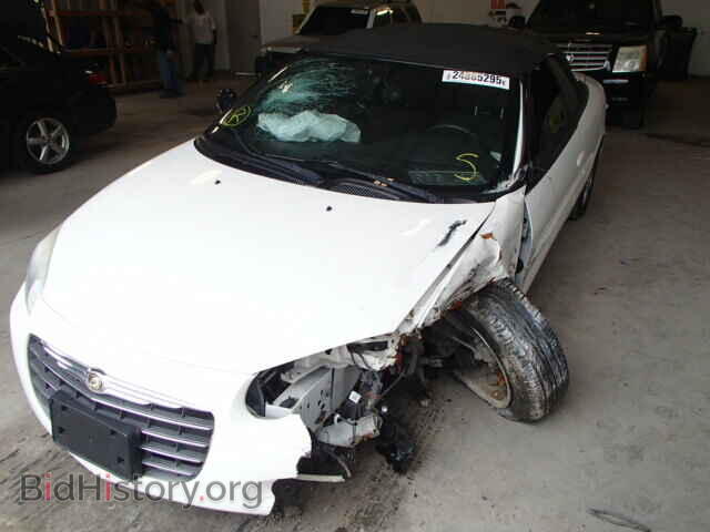 2006 CHRYSLER SEBRING - VIN: 1C3EL55R36N188577 - Фото 2