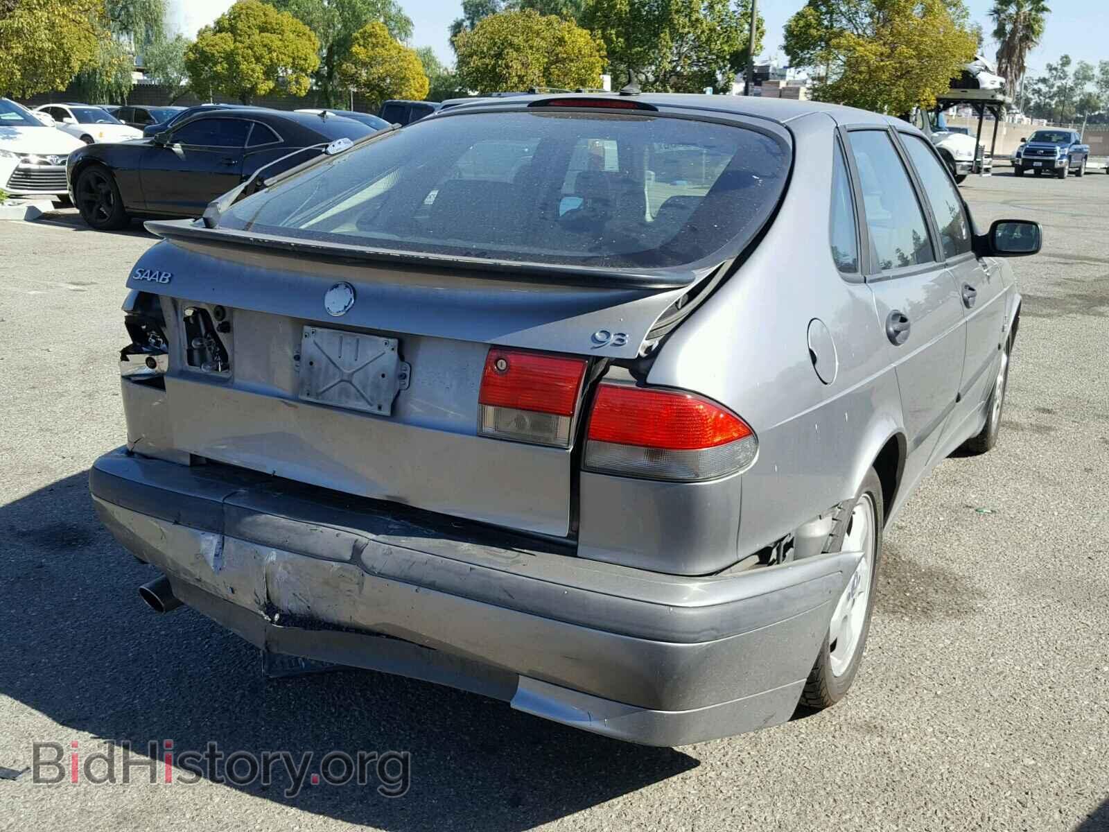 2001 SAAB 9 3 - VIN: YS3DF58KX12007880 - Фото 4