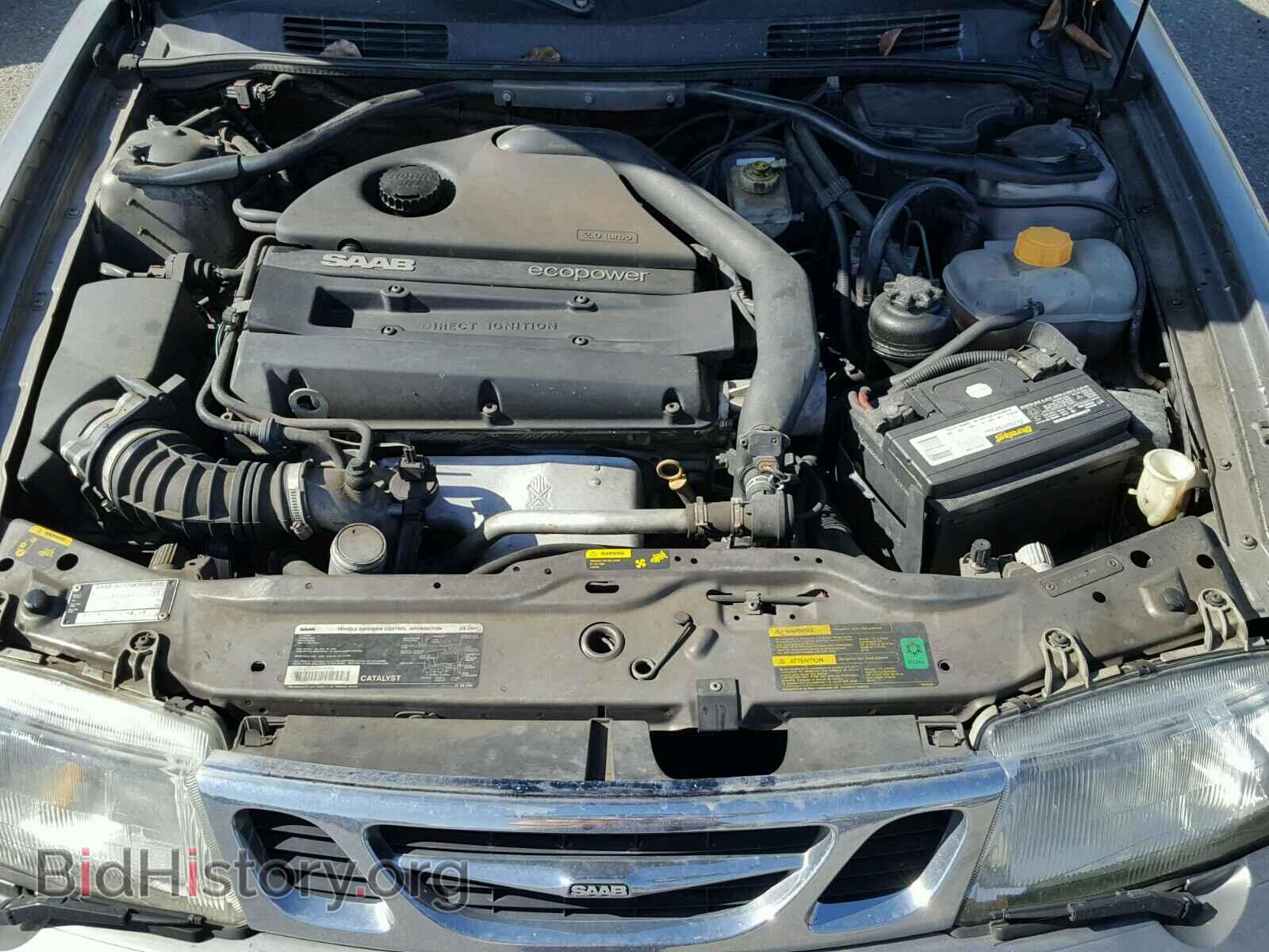 2001 SAAB 9 3 - VIN: YS3DF58KX12007880 - Фото 7