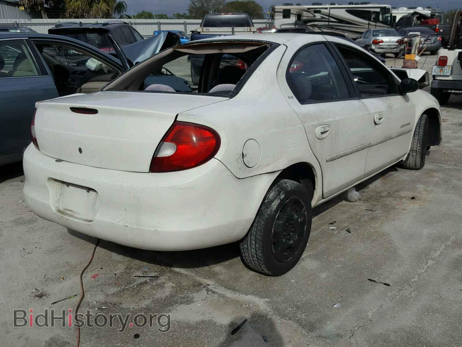 2001 DODGE NEON - VIN: 1B3ES46C41D109677 - Фото 4