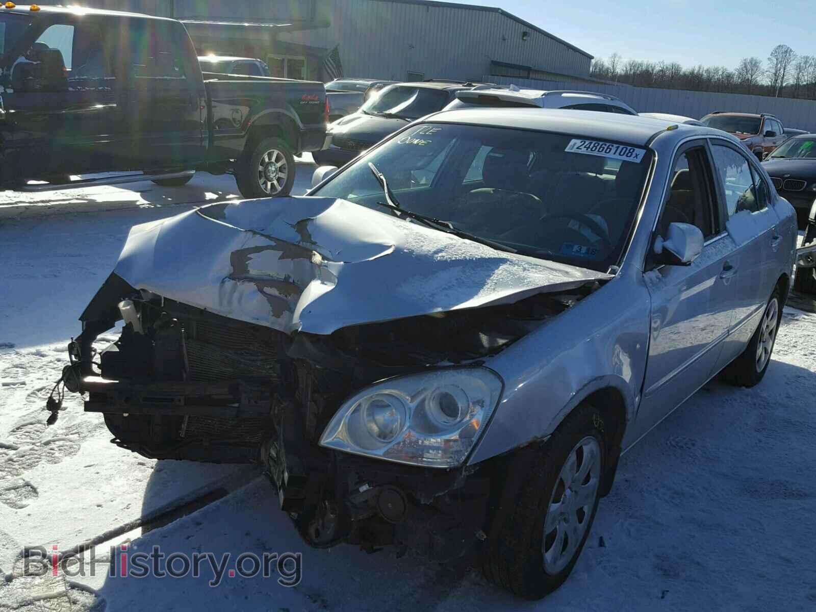 2007 KIA OPTIMA - VIN: KNAGE123775150954 - Photo 2