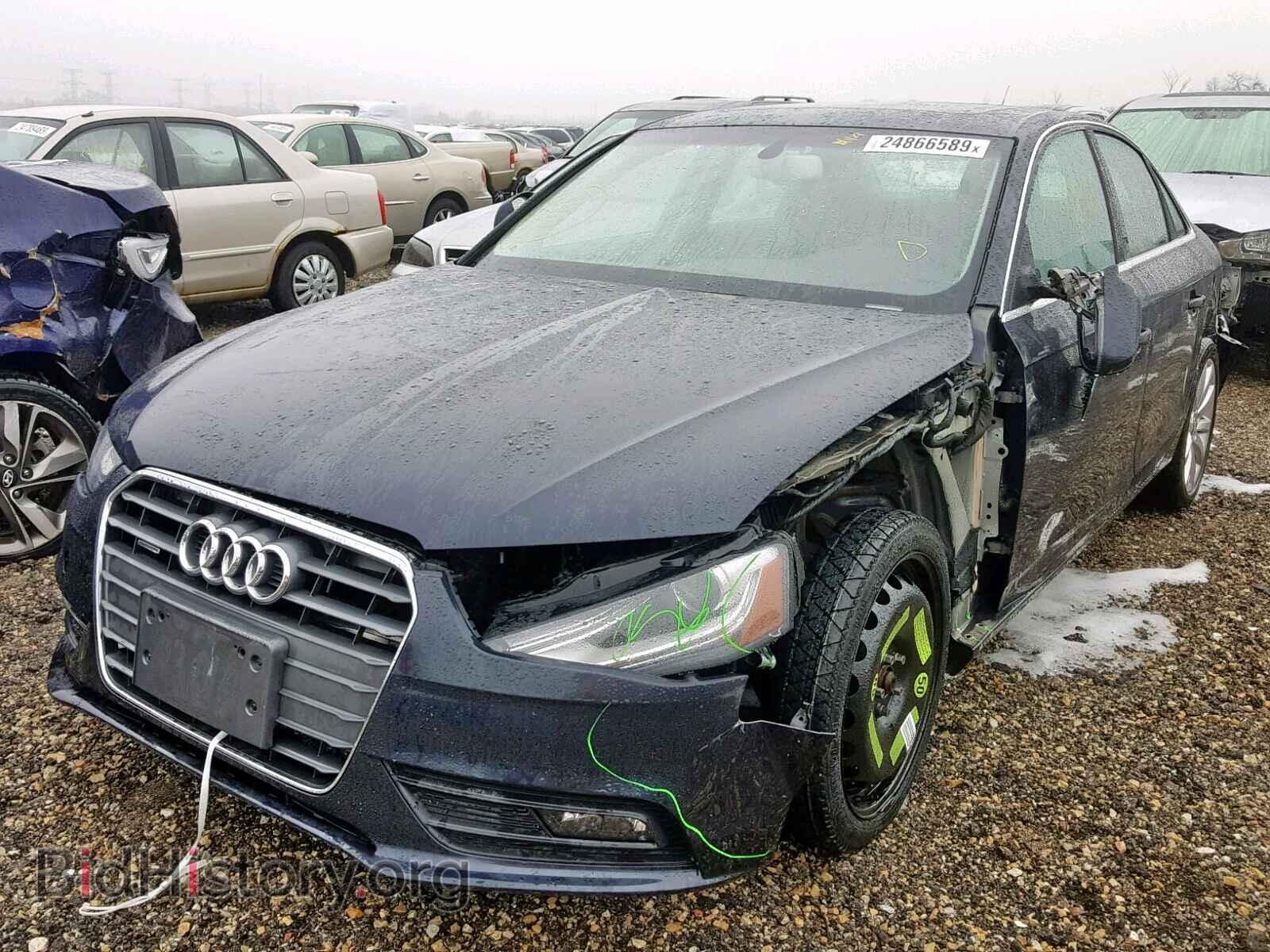 2013 AUDI A4 - VIN: WAUFFAFLXDN044559 - Фото 2
