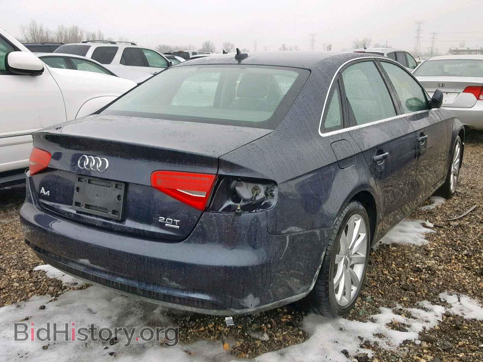 2013 AUDI A4 - VIN: WAUFFAFLXDN044559 - Фото 4