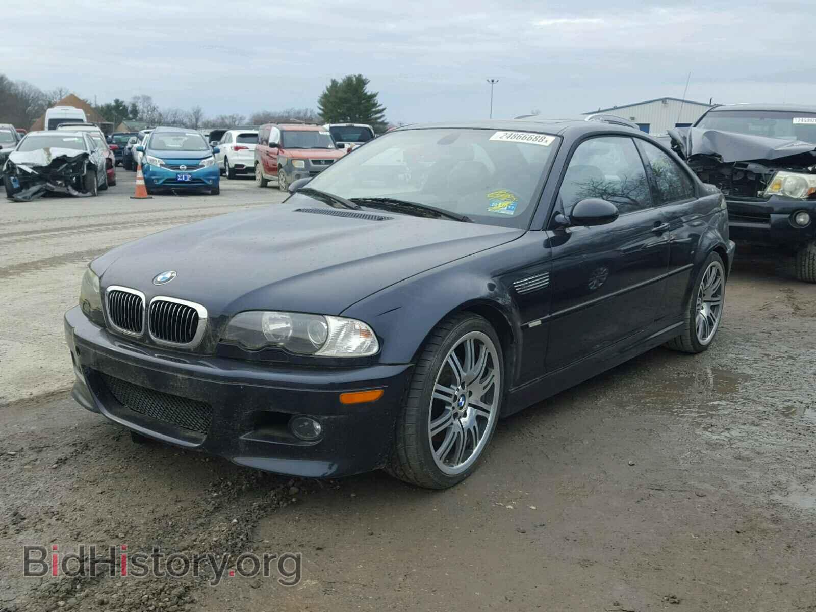 2004 BMW M3 - VIN: WBSBL93424PN56707 - Фото 2