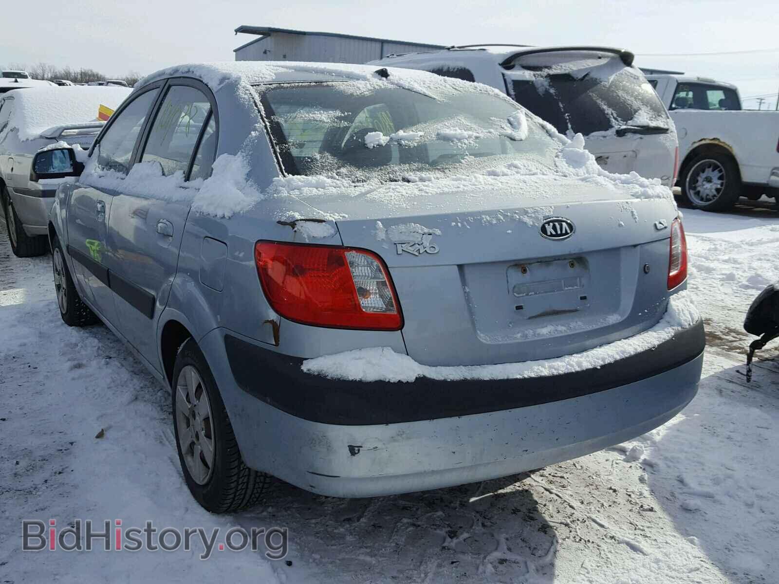 2007 KIA RIO BASE - VIN: KNADE123476295107 - Фото 3