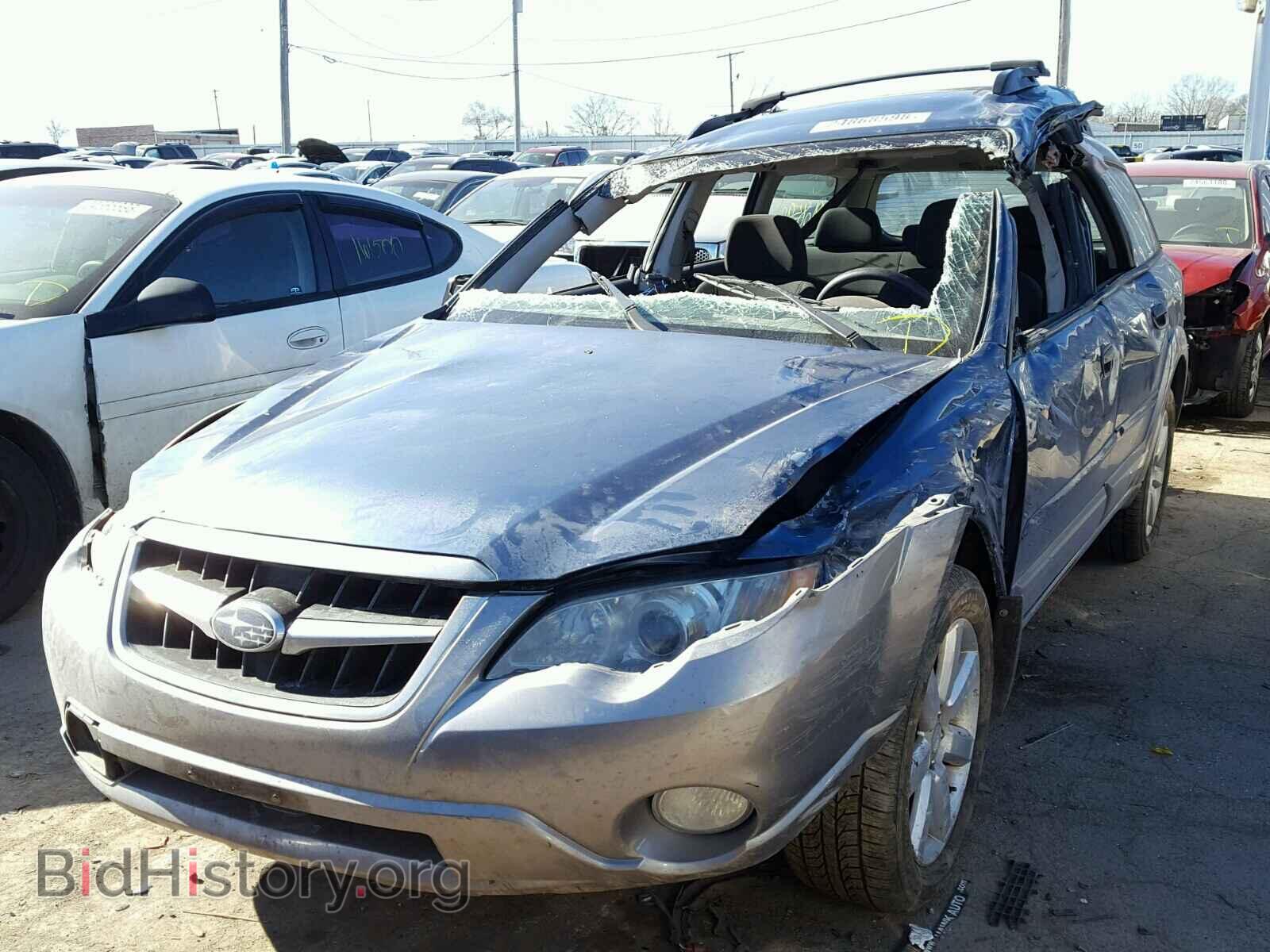 2008 SUBARU OUTBACK - VIN: 4S4BP61C287347960 - Фото 2